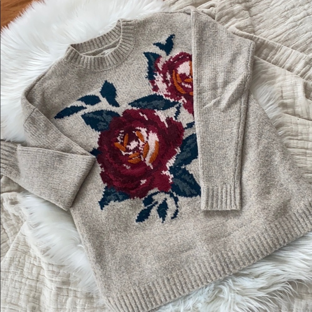 A B E R C R O M B I E & F I T C H Rose Sweater - image 1